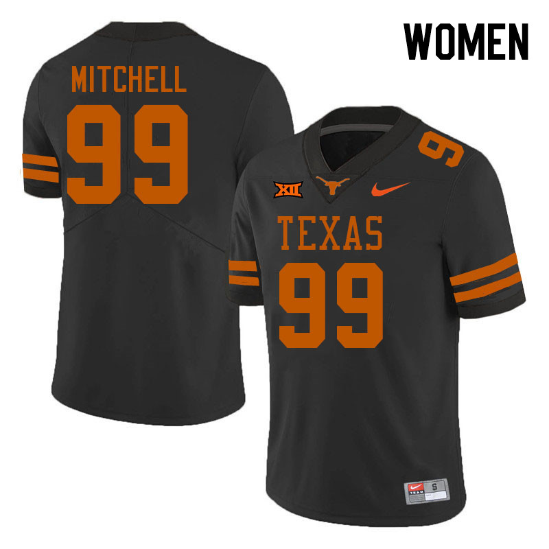Women #99 Sydir Mitchell Texas Longhorns 2023 College Football Jerseys Stitched-Black